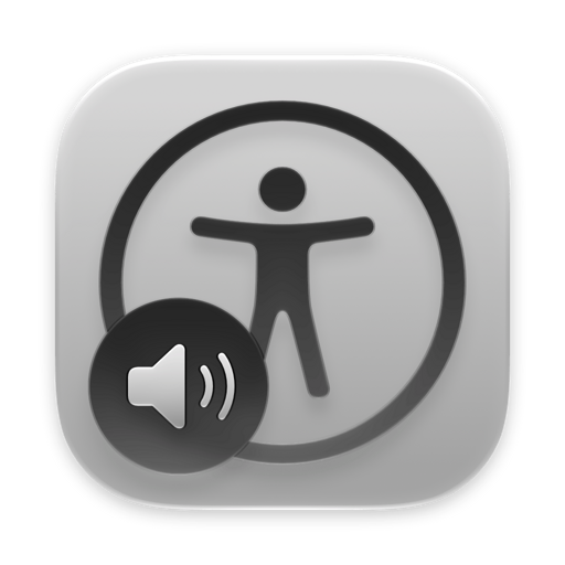 Voiceover Utility app icon