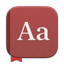 Dictionary app icon