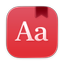 Dictionary app icon
