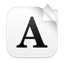 Font File Browser app icon