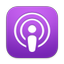 Podcasts app icon