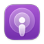Podcasts app icon