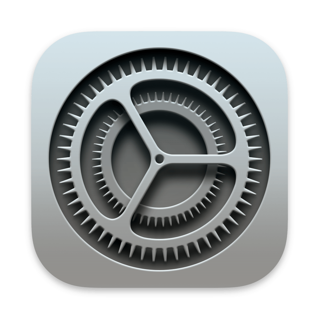 System Preferences app icon